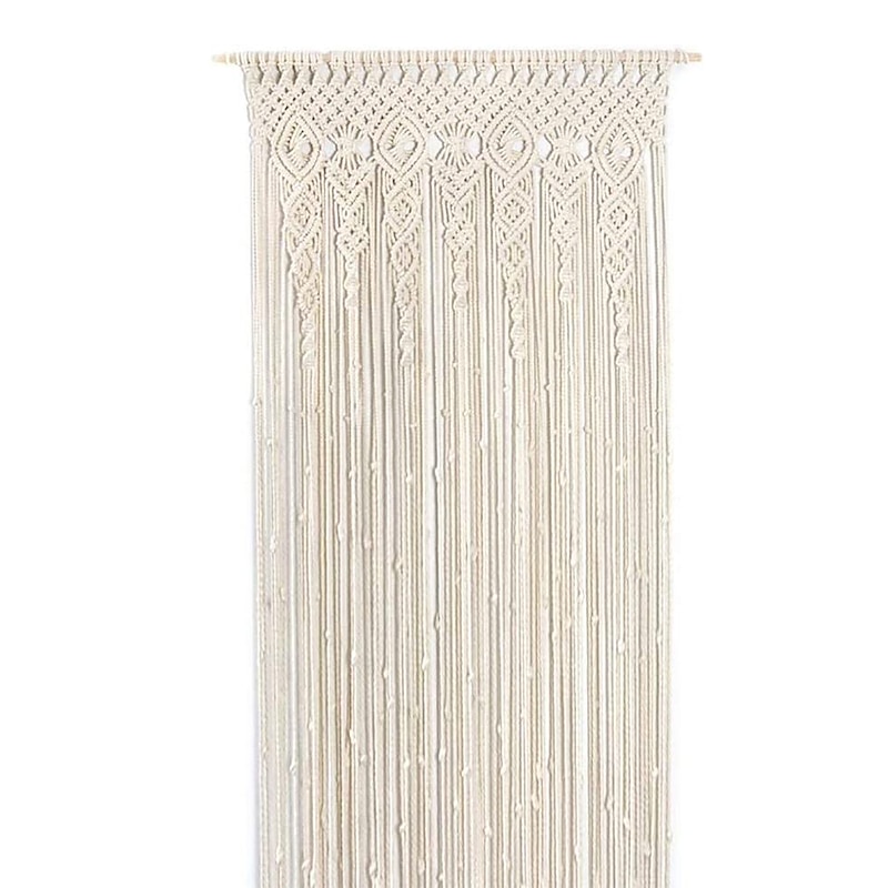 Boho Door Curtain Rod Pocket Valance Farmhouse Flower for Bathroom Hotel Kitchen Living Room Window Tier Curtain,Door Curatin, Girls Bedroom Cascade2