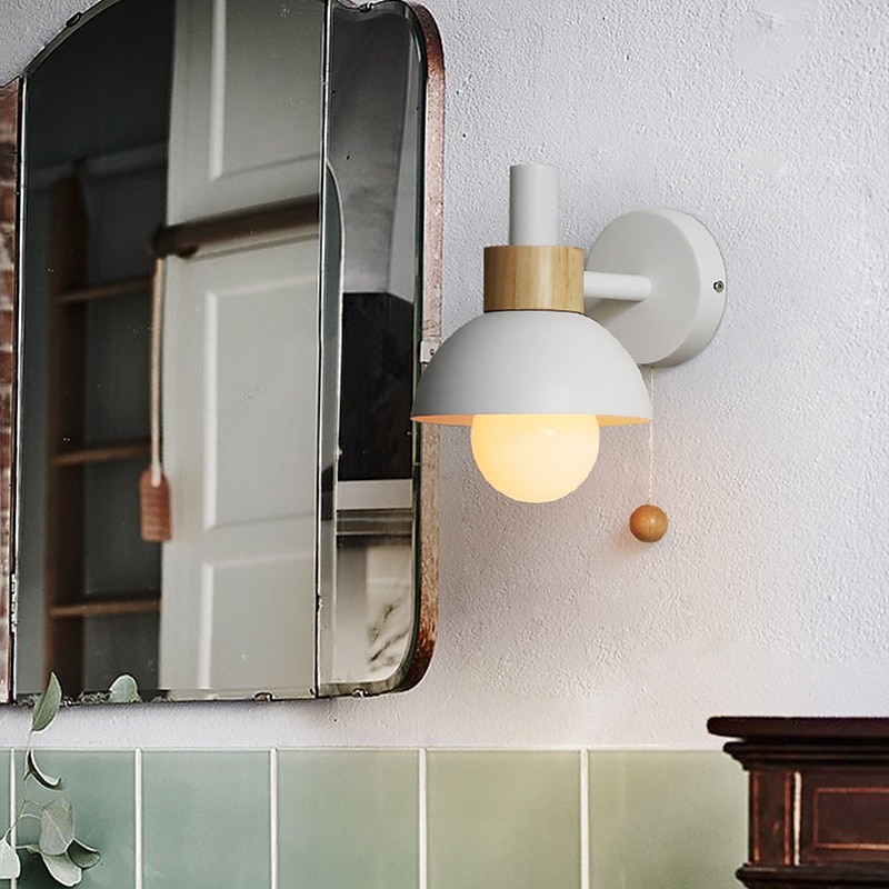 LED Wall Light Swing Arm Light Metal Iron Living Room Sample Room Bedroom Bedside TV Wall Art Light Wall Light 110-240V4