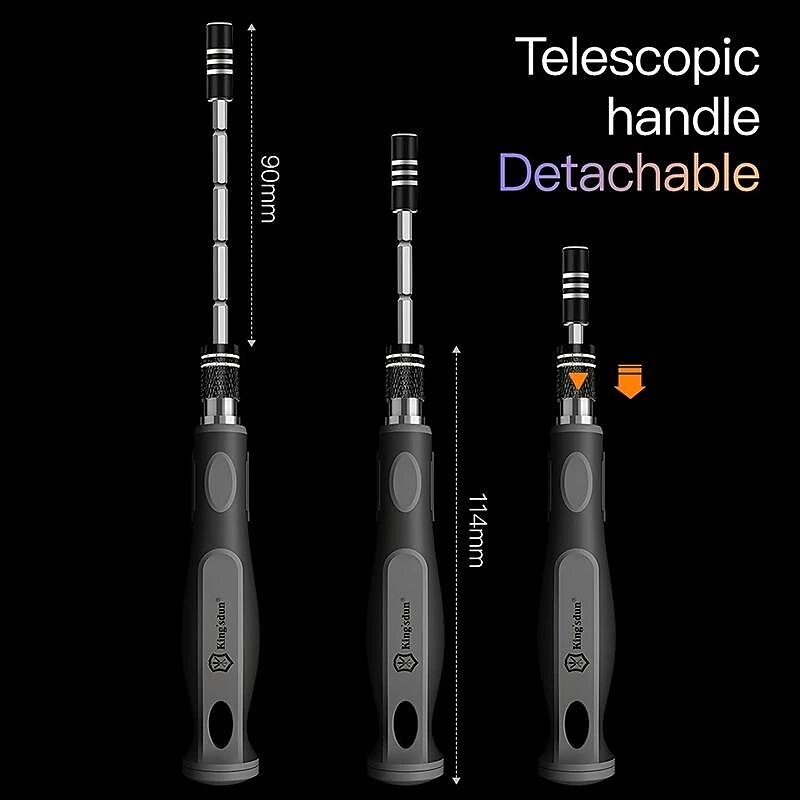 32 In 1 Magnetic Screwdriver Set With Case, Include 30 Bits Precision Repair Tool Kit, Torx Screwdriver Tool For Jewelers, Watch, Phones, Laptop, Computers, Toys, Men Tools Gift3