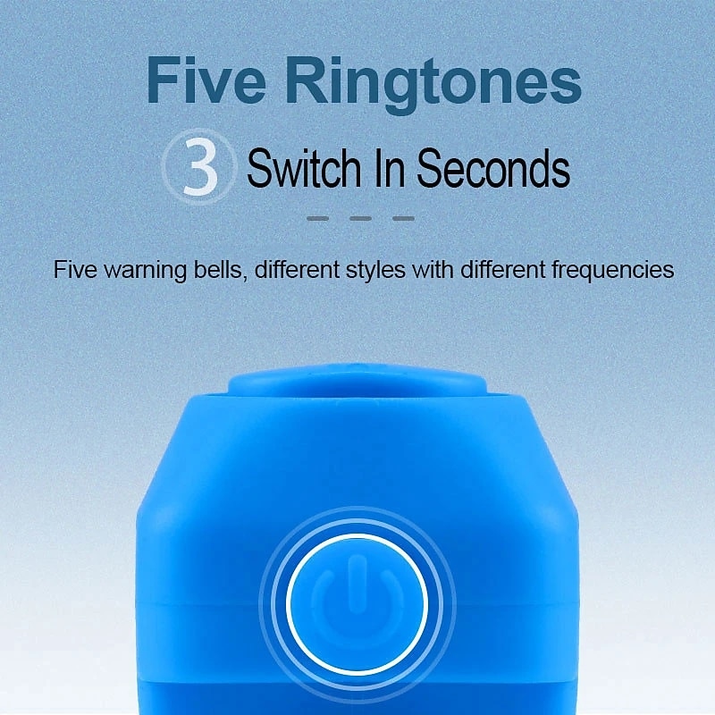 Bike Electronic Loud Horn 130 db Warning Safety Electric Bell Police Siren Bicycle Handlebar Alarm Ring Bell Cycling Scooter3