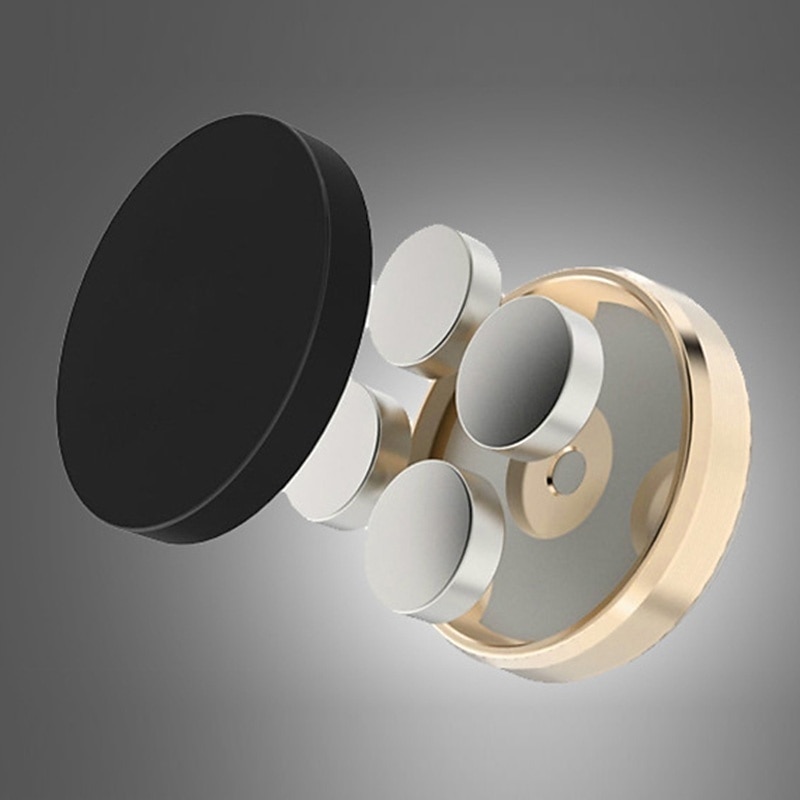 Magnetic Car Phone Holder Universal Mobile Phone GPS Stand Mini Mount For iPhone Samsung Huawei4