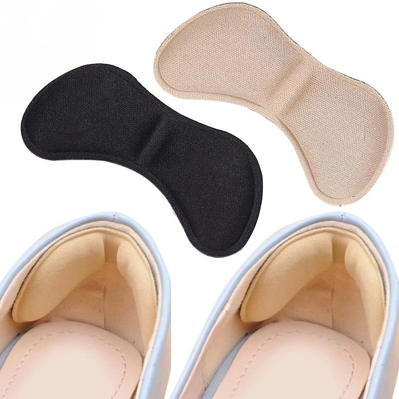 1 Pair Heel Stickers Comfortable Non-Heel Feet Half Size Pad Women's Anti-Wear Heel Stickers Anti-Drop Heel Non-Slip Shoes Back Stickers2