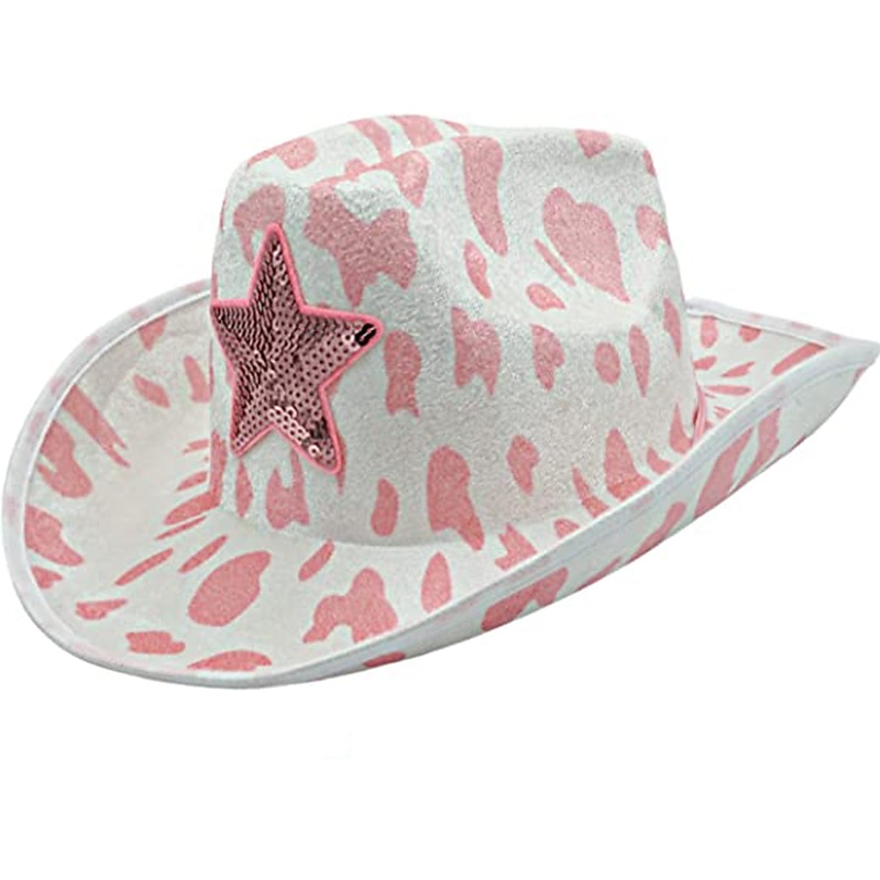 Classical Cowboy Hat Cowgirl West Cowboy Fancy Dress Unisex All Halloween Carnival Party Casual Bachelorette Party Kid's Adults' Hat All Seasons4
