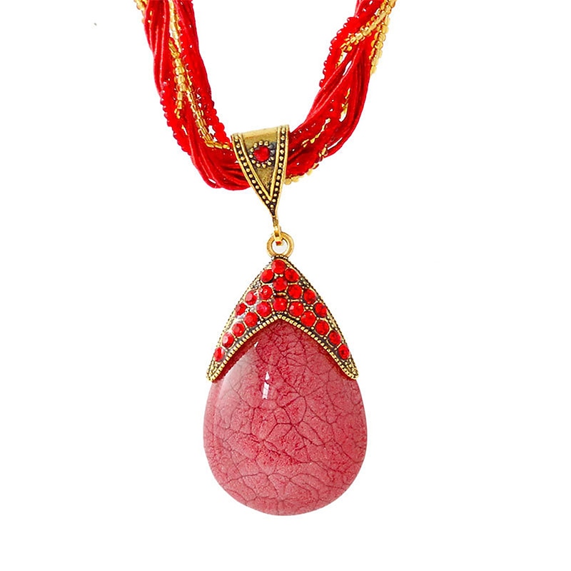 Women's necklace Archaistic Outdoor Geometry Necklaces2