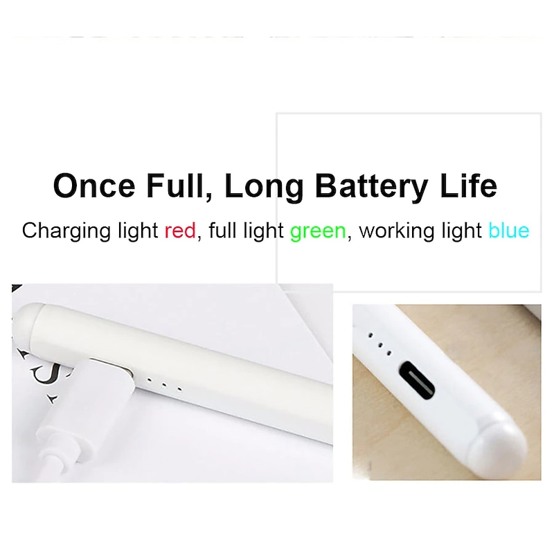 Universal Stylus Pens for Apple Samsung Huawei Touch Screens Rechargeable Digital Stylish Pen Pencil Universal for iPhone/iPad Pro/Mini/Air/Android and Most Capacitive Touch Screens3