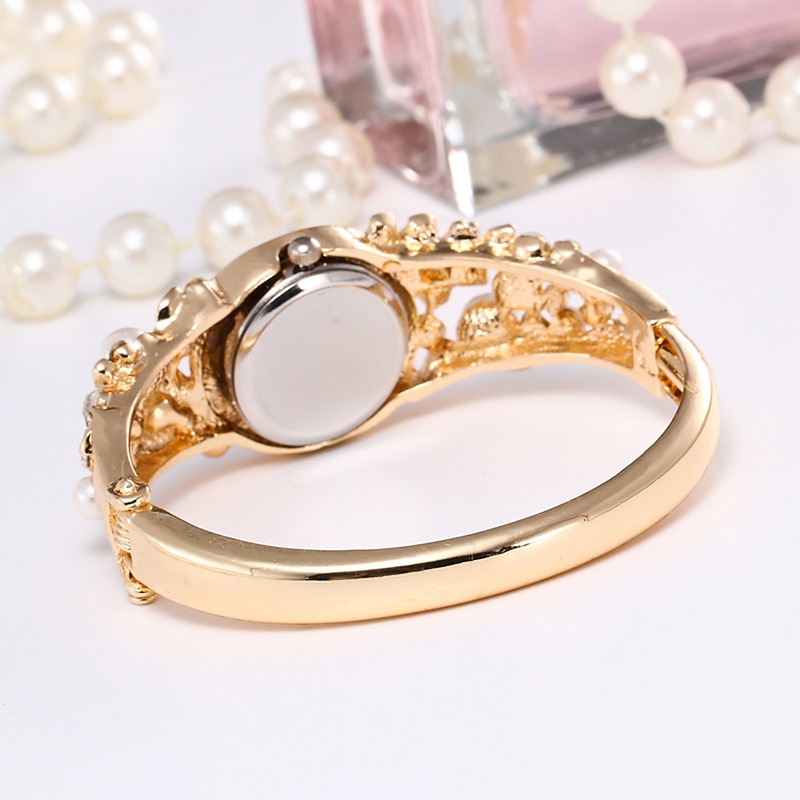 New Arrival Lady Womens Crystal Bracelet Dress Quartz Wrist Watch3