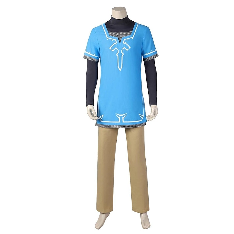 Link Anime Cosplay Costume Outfits Cosplay Suits Masquerade Costume For Men's Women's Adults'4