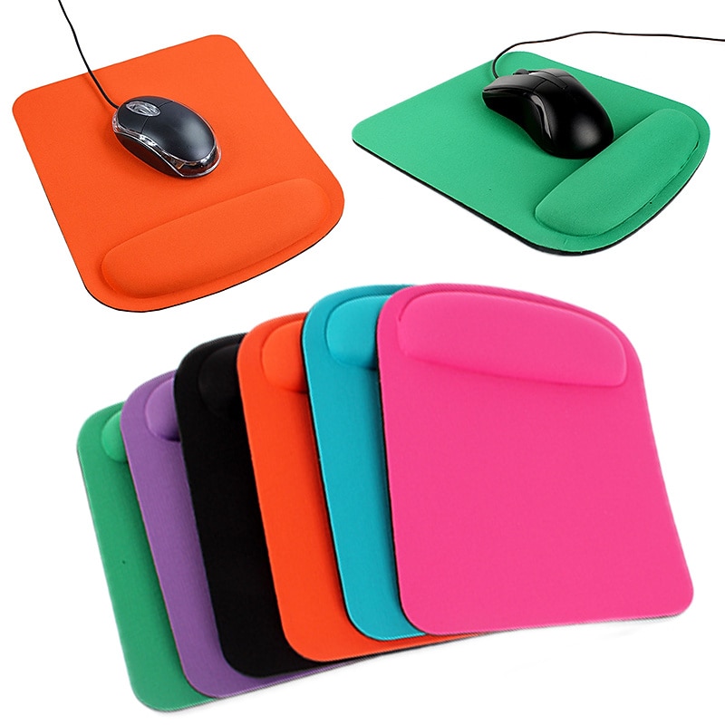 1pc Mouse Pad With Wrist Rest For Laptop Mat Anti-Slip Gel Wrist EVA Support Wristband Mouse Mat Pad For Macbook PC Laptop Computer4