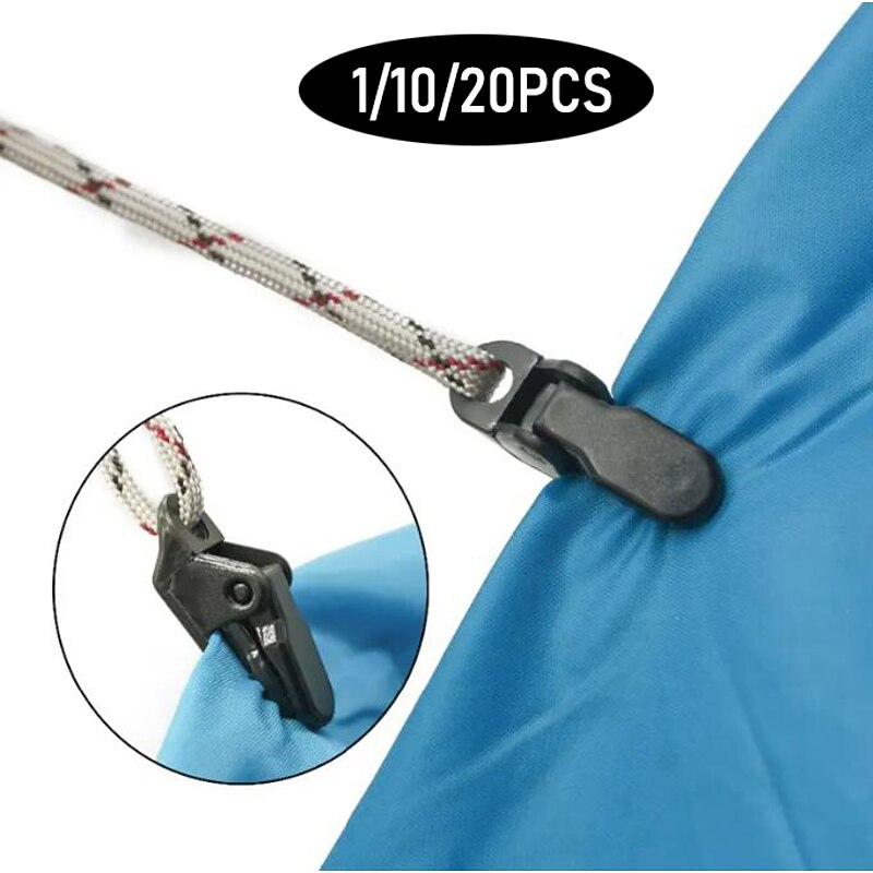 New Crocodile Tent Clips, Heavy Duty Tent Snaps, Portable Tent Snaps for Outdoor Travel, Perfect for Outdoor Camping Adventures3