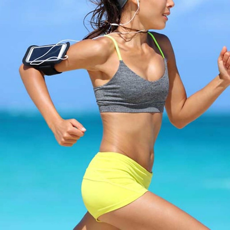 Waterproof Universal Brassard Running Gym Sport Armband Case Mobile Phone Arm Band Bag Holder for iPhone Smartphone on Hand2