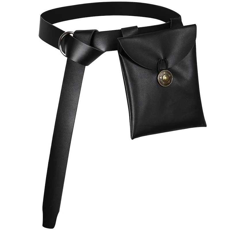 Retro Vintage Medieval Renaissance Waist Belt Pouch Men's Women's Costume Vintage Cosplay LARP Belt Halloween3