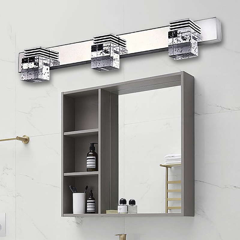 Vanity Light LED Mirror Front Lamp Waterproof IP20 LED Bathroom Lights Over Mirror Wall Lighting Fixtures for Bathroom Bedroom Living Room Cabinet 110-240V2