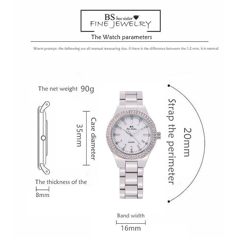 Quartz Ladies Wrist Watches for Women Dress Gold Crystal Diamond Watches Analog Quartz Luxury Stainless Steel Silver Clock3