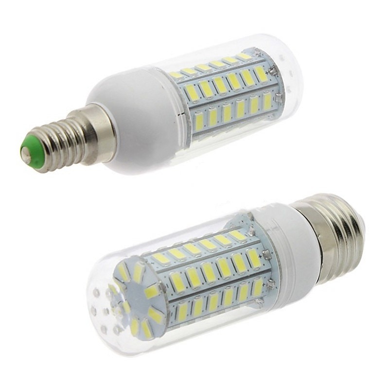 6pcs 15W LED Corn Light Bulb 1350lm E14 E26 E27 56LEDs SMD 5730 Decorative Warm White Cold White 120W Incandescent Edison Equivalent3