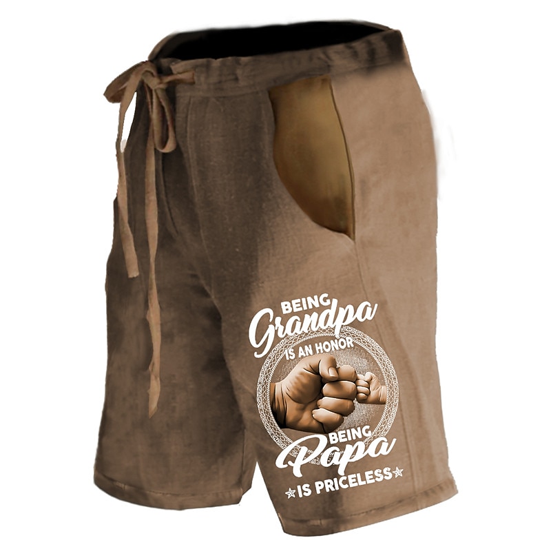 Men's Letter Graphic Prints Shorts Summer Shorts Casual Shorts Mid Waist Streetwear Designer Outdoor Casual Daily Drawstring Elastic Waist Print Designer Clothing Apparel3