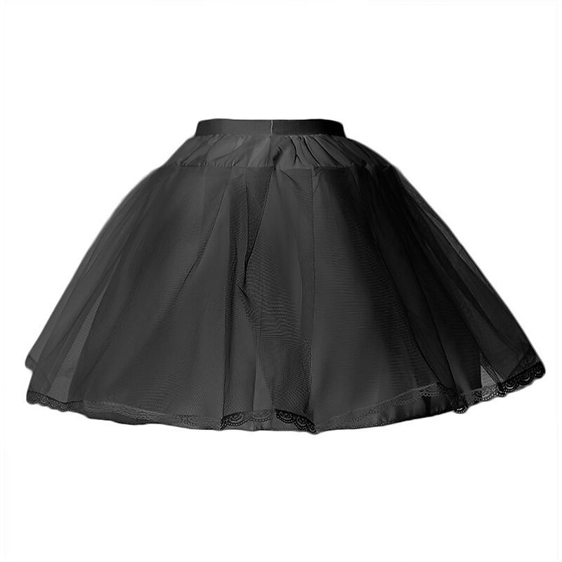 Elegant 1950s Cosplay Lolita Dress Petticoat Hoop Skirt Crinoline Princess Bride Princess Fancy Dress Women's Girls' Halloween Carnival Performance Wedding Party Adults' Petticoat4