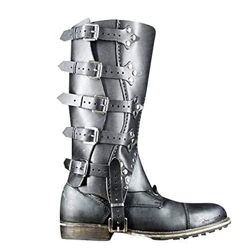 Vintage Inspired Gaiters Boot Covers Viking Crusader Shieldmaiden Fancy Dress Viking3