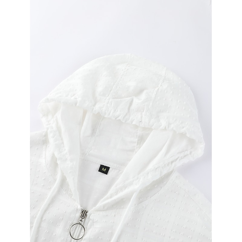 Men's Shirt Summer Shirt Beach Wear Casual Shirt Black White Yellow Red Green Long Sleeve Floral Hooded Vacation Casual Drawstring Clothing Apparel Fashion Casual Breathable Comfortable3