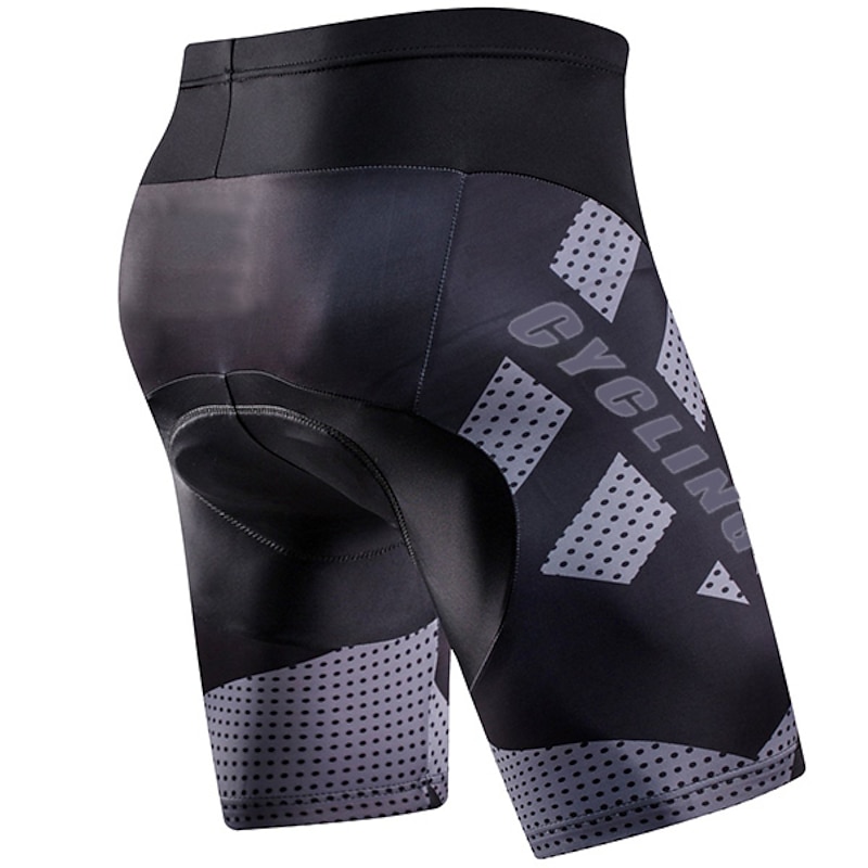 Men's Graphic Cycling Shorts 3D Padded Shorts Bike Padded Shorts / Chamois Bottoms Mountain Bike MTB Road Bike Cycling Sports 3D Pad Quick Dry Moisture Wicking Breathable White Blue Spandex Clothing2