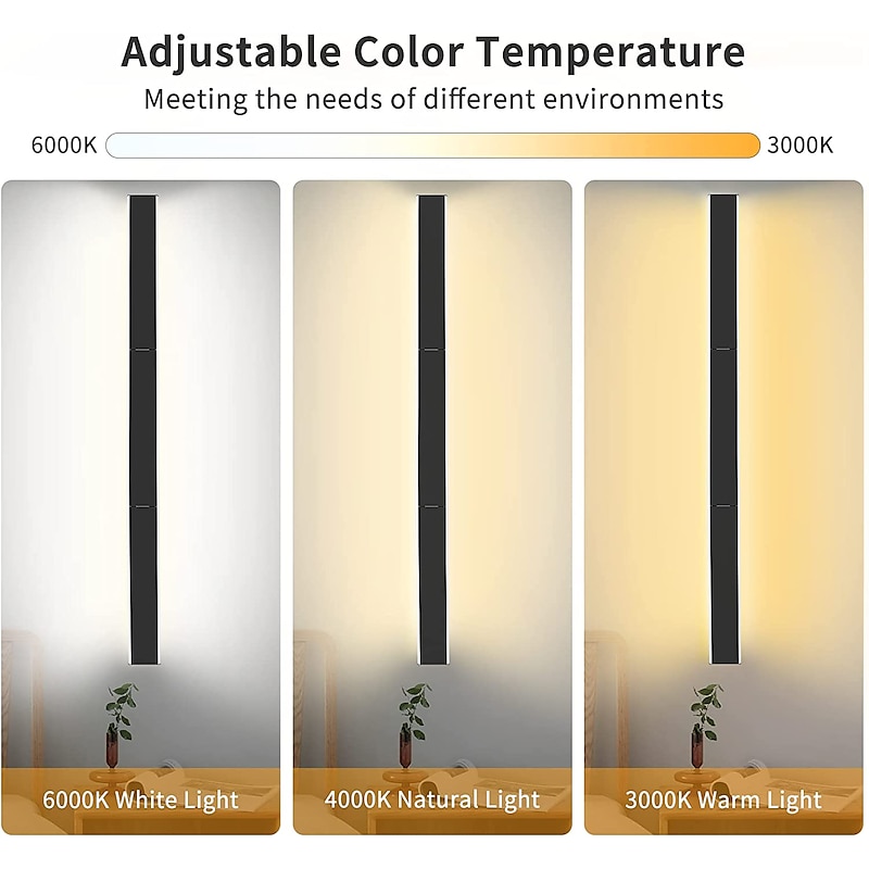 Outdoor Matte LED Modern Outdoor Wall Lights Indoor Wall Lights Living Room Outdoor Metal Wall Light IP65 220-240V4