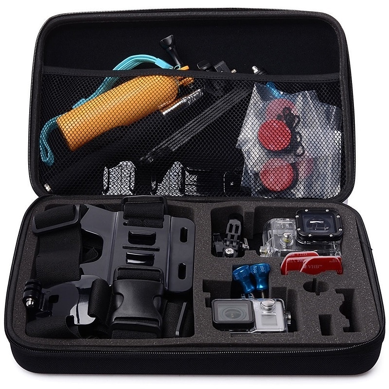 Super Anti-shock Portable Medium Storage Bag for GoPro and Other Sports Action Camera - Black4