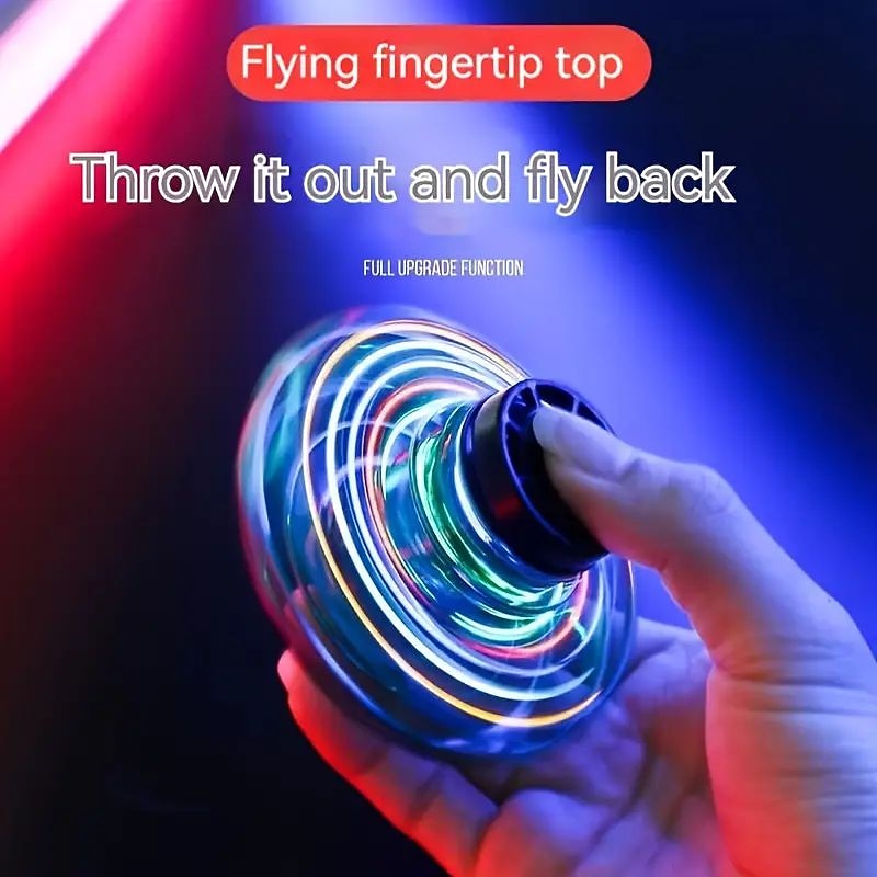 Fidget Spinner Fly UFO Mini Drone Boomerang Magic Hand Controlled Flying Spinner Toy for Kids Adult Officialfor Gift for Boy&Girls2