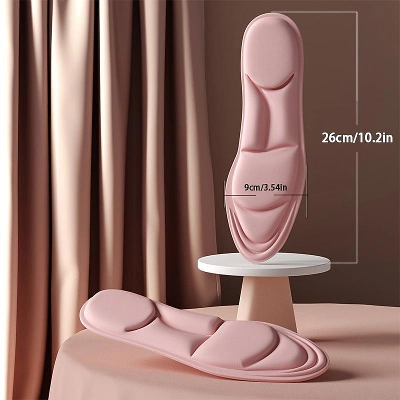 Memory Foam Massage Insoles for Foot Pain Relief – Soft Arch Support Cushion Pads for Men and Women, Shock-Absorbing Inserts for Walking, Running, Standing All Day2