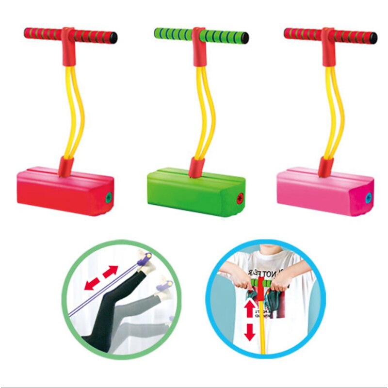 New Children's Grow Taller Balance Toy Frog Jumping Outdoor Exercise Equipment Color Boys And Girls Fitness Bouncing Sound2