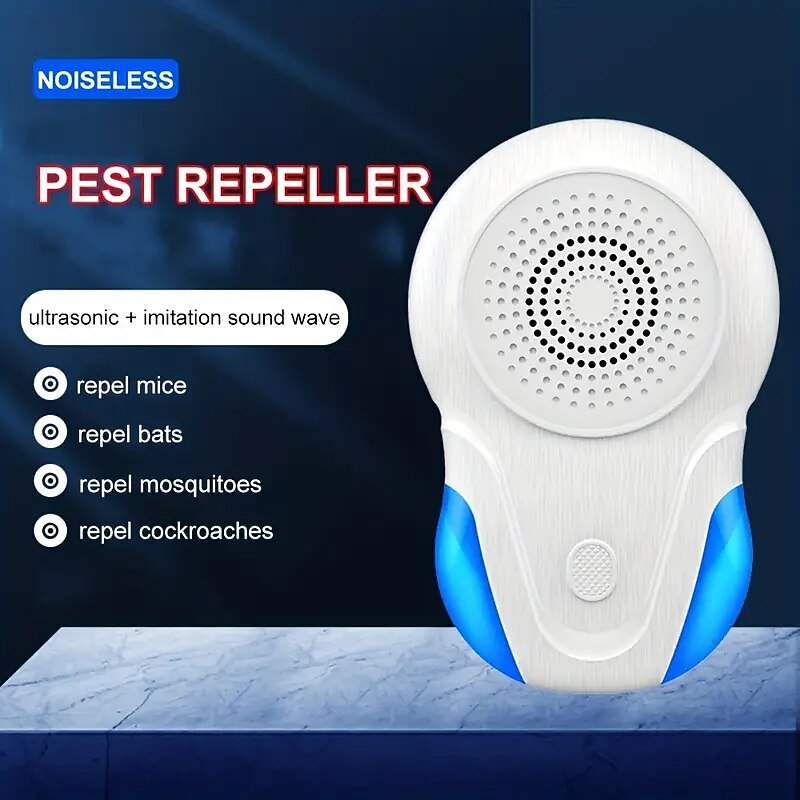 Ultrasonic Pest Repeller – Indoor Plug-In Device for Roaches, Mice, Spiders, Bugs and Insects, Suitable for Kitchen and Office2