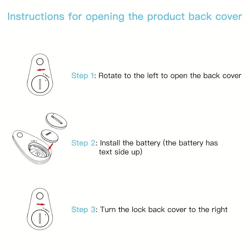 Ever Lose Your Keys or Pets Again 1pc Smart Key Finder Locator & Pet Anti-Loss GPS Tracker4