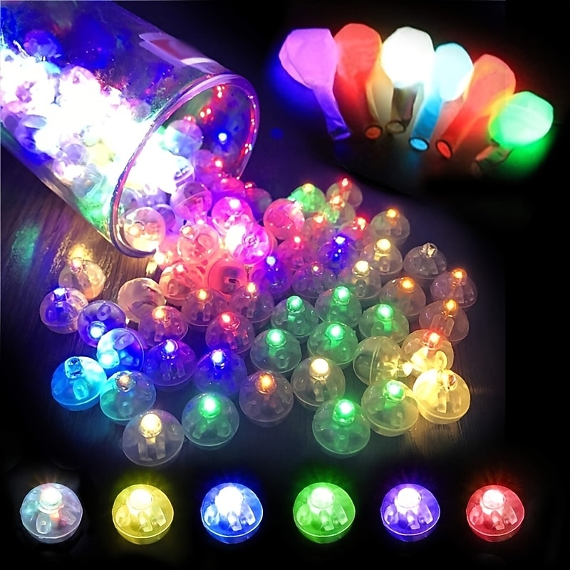 8Pcs Led Balloon Light Round Ball Mini Flash Lamps Waterprooof for Vase Christmas Wedding Party Pool Bedroom Decorations2