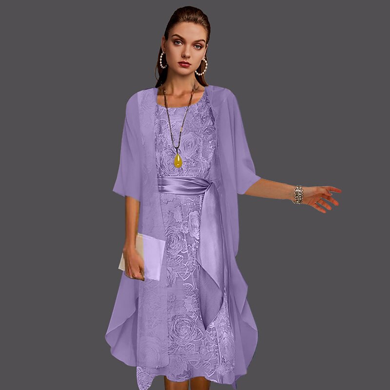 Solid Shawls Coat Jacket Women's Wrap Mother's Wedding Guest Wraps Ladies Elegant Half Sleeve Chiffon Wraps With Pure Color For Evening Party Spring &  Fall dress to impress3