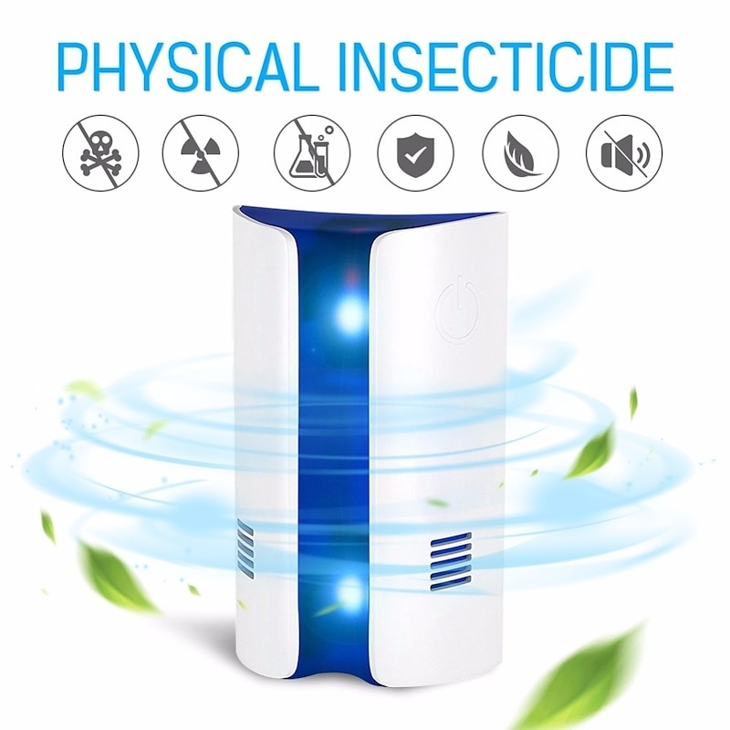 Electronic Ultrasonic Pest Repeller – Multi-Function Insect Killer for Mice, Bed Bugs, Ants, Cockroaches, US/UK Plug3