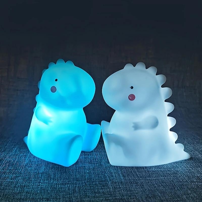 Cartoon Dinosaur Night Light, Muti-Color Night Lights Christmas Decor2