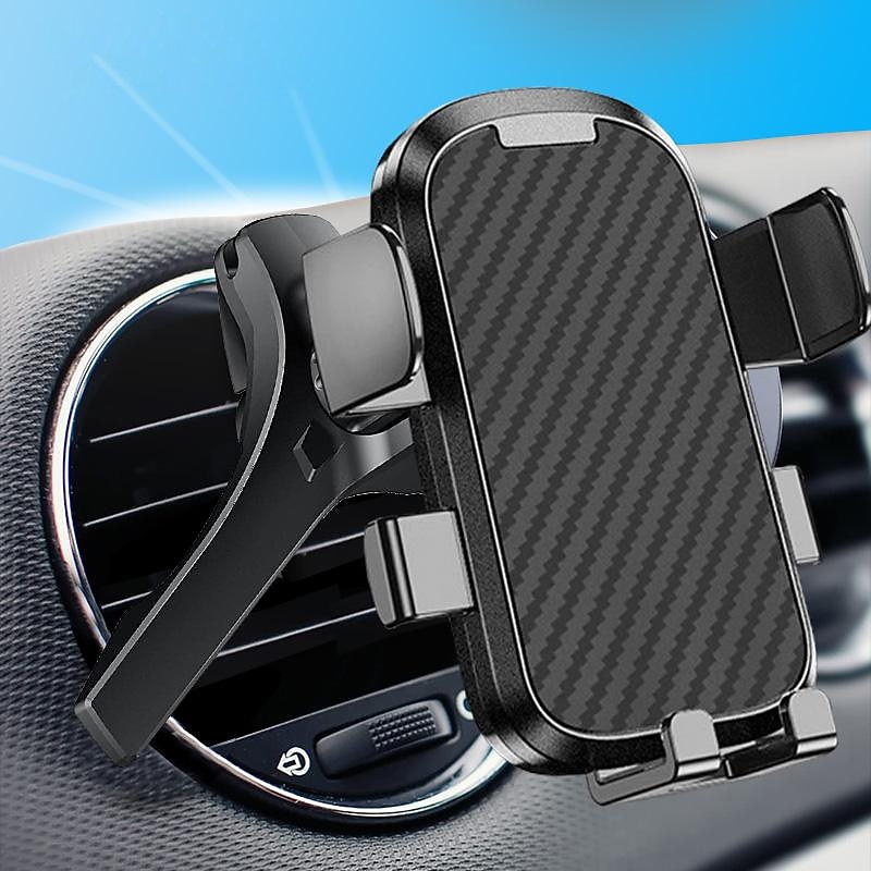 StarFire Universal Car Gravity Phone Holder Air Vent Hook Clip for iPhone Xiaomi Samsung Mobile Phone Stand In Car Mount Support Bracket