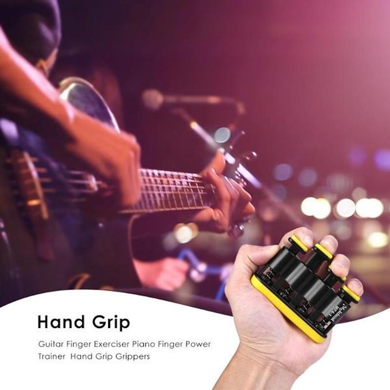 Hand Grip Finger Trainer Strengthener Adjustable Power Training Home Fitness Equipment Piano Guitar Finger Exerciser Trainers2