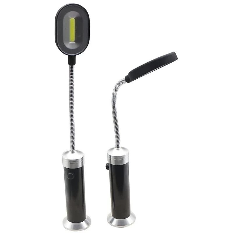 2PCS Multipurpose Magnetic Base LED BBQ Grill Light 360 Adjustable Outdoor Camping For Party BBQ Lights Degree Barbecue Accessories  AAA battery powered3