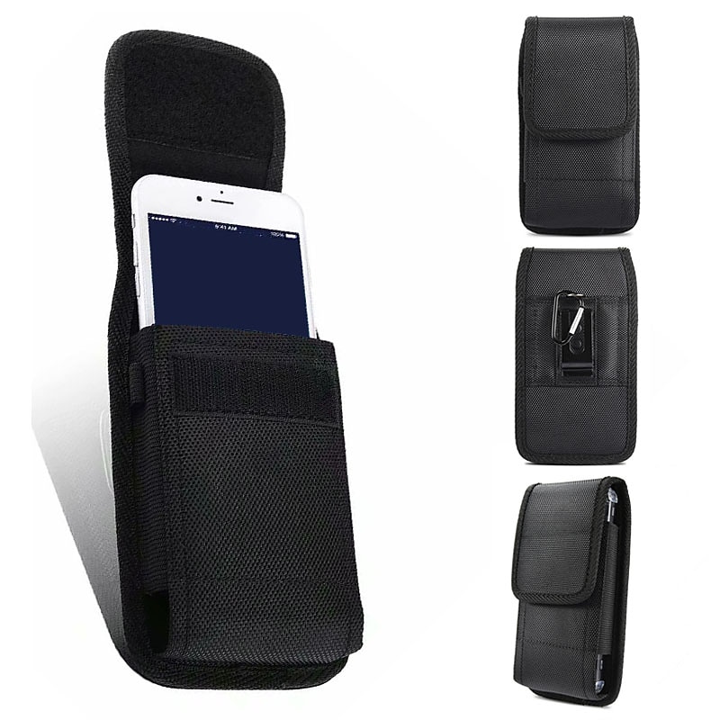 Large Capacity Mobile Phone Bags Cell Phone Holster Pouch with Belt Loop Wallet Case Cover Case Waist bag Phone Protector