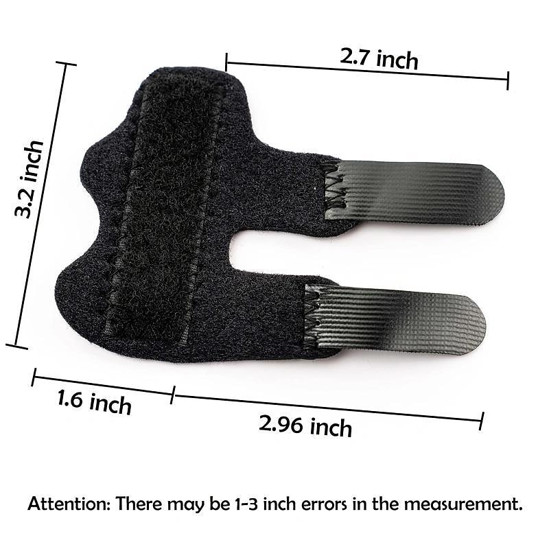 1PC Trigger Finger Splints, Adjustable Finger Brace Finger Knuckle Immobilization For Broken Finger Protection Fits Index Finger & Middle Finger & Ring Finger2
