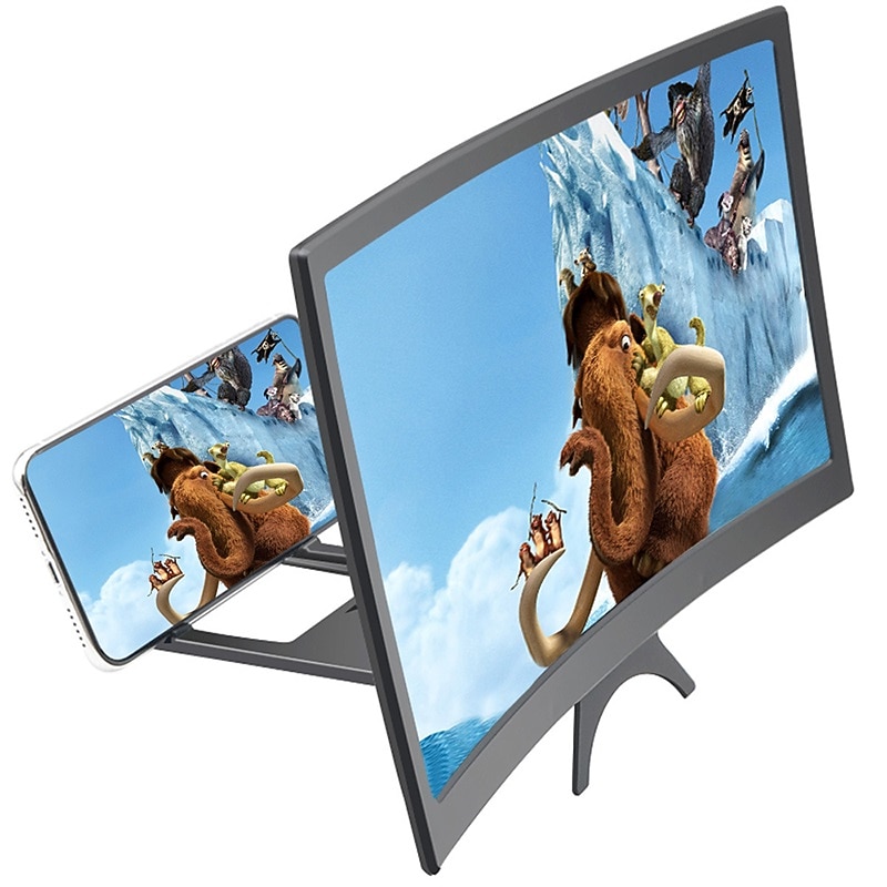 14 Inch Mobile Phone Screen Amplifier Mobile Phone Extension Mirror Mobile Phone Holder