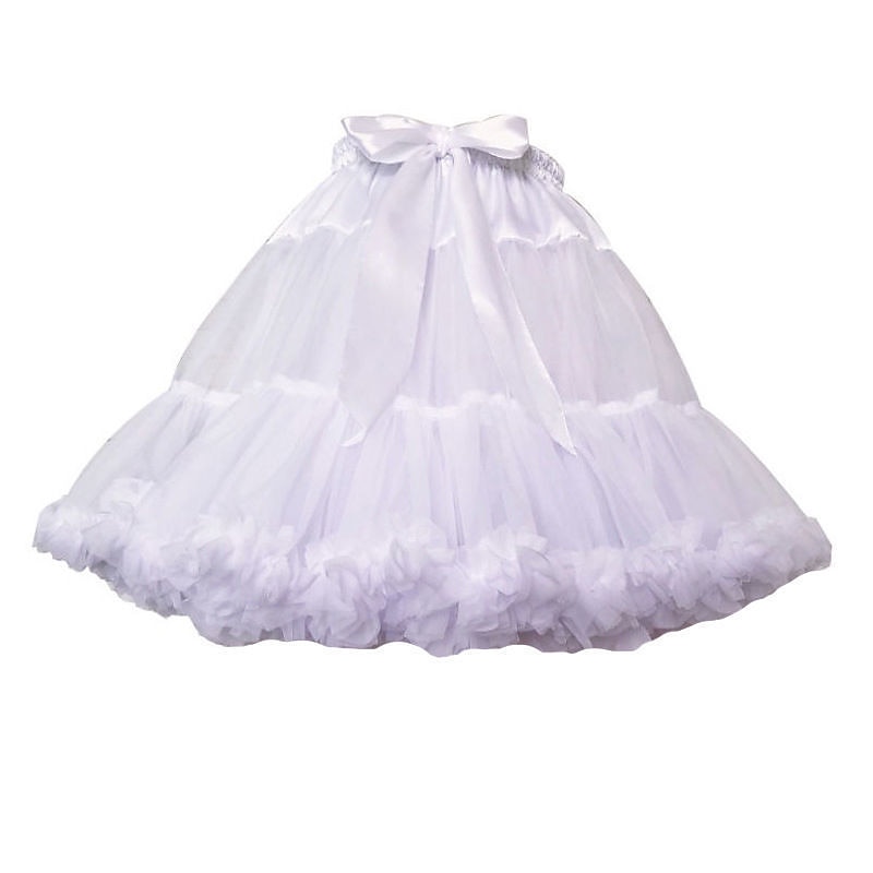Retro Vintage Sweet Lolita 1950s Petticoat Hoop Skirt Tutu Under Skirt Princess Ballet Dancer Fancy Dress Women's Girls' Carnival Masquerade Performance Dailywear Tea Party Teen Adults' Petticoat2