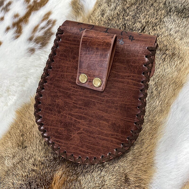 Knight Ritter Viking Celtic Knight Retro Vintage Punk & Gothic Medieval 17th Century Nordic Cosplay Costume Belt Pouch Dice Bag Coin Purse Men's Women's Costume Vintage Cosplay Performance Stage3