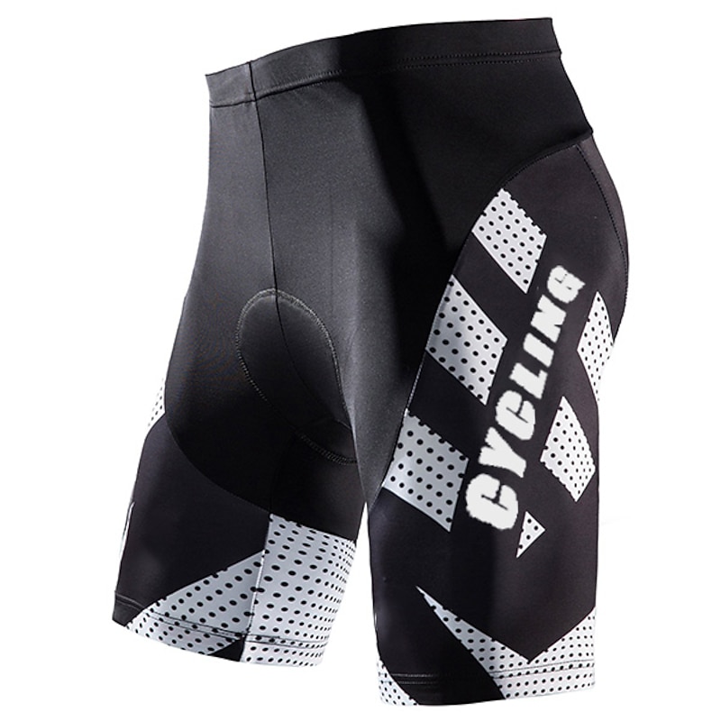 Men's Graphic Cycling Shorts 3D Padded Shorts Bike Padded Shorts / Chamois Bottoms Mountain Bike MTB Road Bike Cycling Sports 3D Pad Quick Dry Moisture Wicking Breathable White Blue Spandex Clothing4