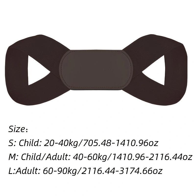 Correct Your Posture Instantly (Fit Up To 50kg) With This Adjustable Humpback Straightener Strap!2