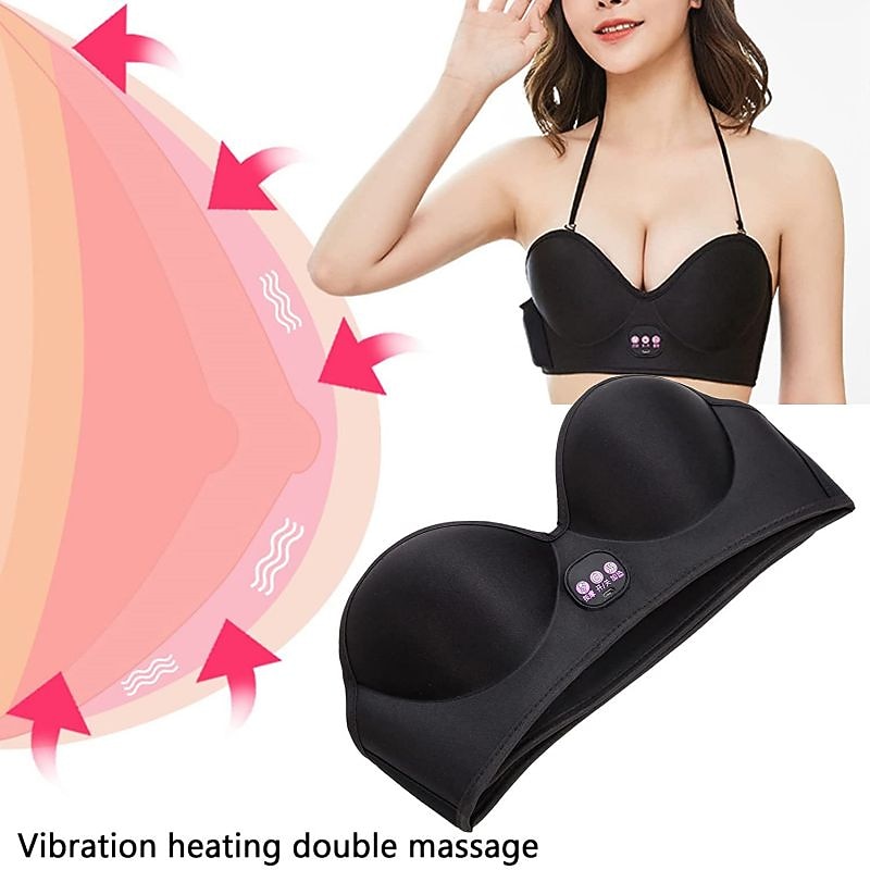 Electric Breast Massage Bra Infrared Heating Chest Enlargement Stimulator Enhancer Massager The Circulation Relieve Breasts3