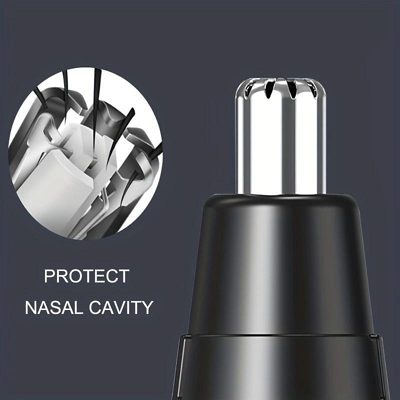 Electric Nose Hair Trimmer Men's Nose Cleaning Shaver Men's Nose Hair Trimmer Rechargeable Nose Hair Trimmer2