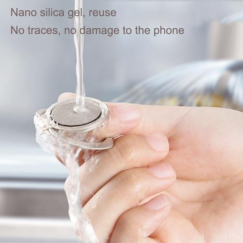 Extremely Thin Luxury Metal Mobile Phone Socket Holder Universal Telephone Magnetic Car Bracket Stand Accessories Finger Ring4