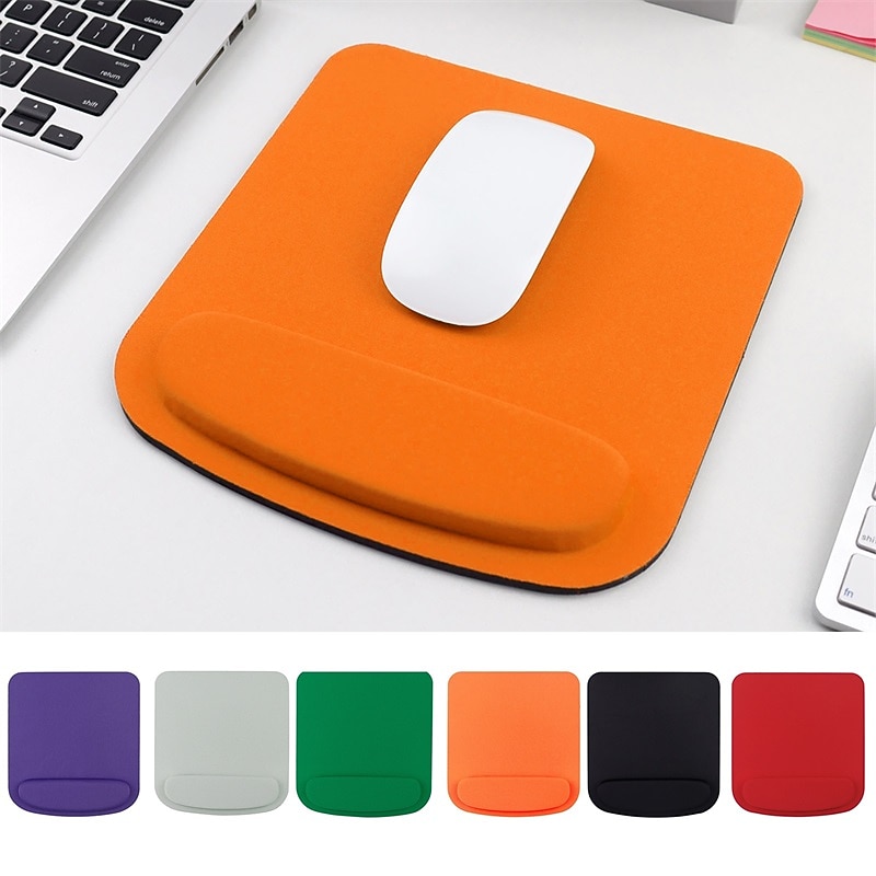 1pc Mouse Pad With Wrist Rest For Laptop Mat Anti-Slip Gel Wrist EVA Support Wristband Mouse Mat Pad For Macbook PC Laptop Computer