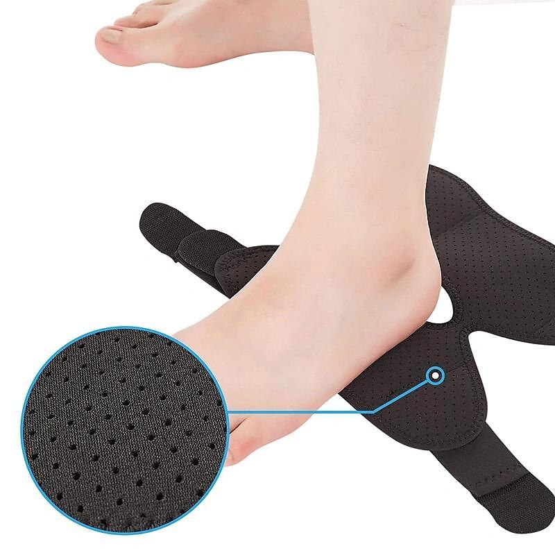 1pc Ankle Support Brace (measurement 11in), Breathable Neoprene Sleeve, Adjustable Wrap, Ankle Stabilizer For Men And Women3