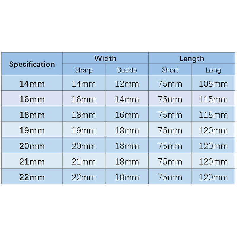 Genuine Leather Watch Band Alligator Grain Calfskin Replacement Strap Stainless Steel Buckle Bracelet for Men Women-14mm 16mm 18mm 19mm 20mm 21mm 22mm2